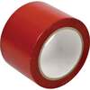 Aisle Marking Tape - Red, Red, Vinyl, 76,20 mm (W) x 32,92 m (L), 1 Roll / Pack